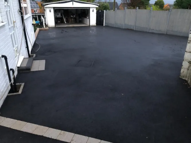 Large Tarmac Driveway Installation