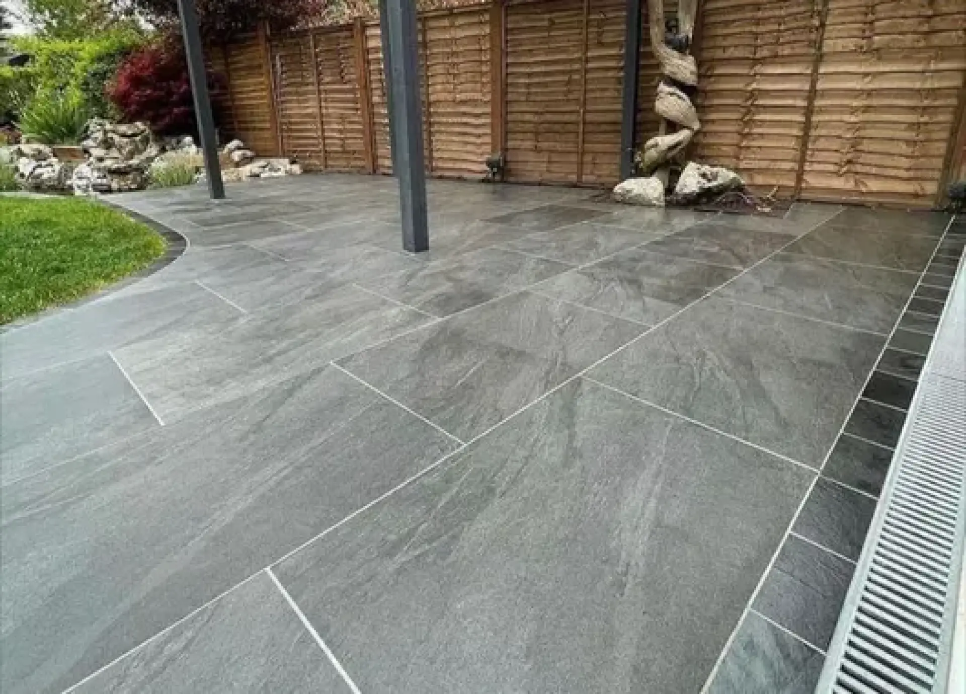Porcelain Patios and Paths Newcastle-under-Lyme, Cheshire, Staffordshire