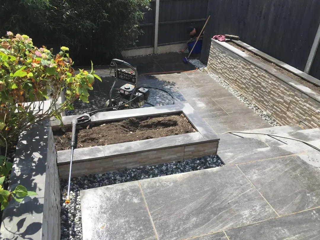 Garden steps